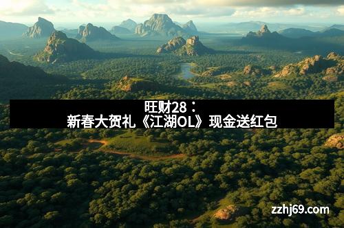 旺财28：新春大贺礼《江湖OL》现金送红包